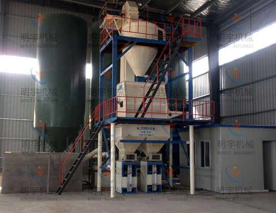 全自動干粉砂漿、膩子粉生產(chǎn)線